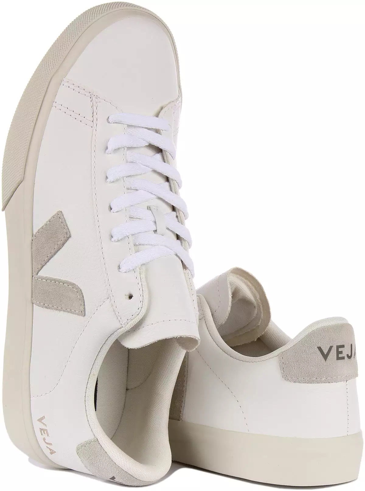 Women's Veja Campo Chromefree - White Grey | Shop Now