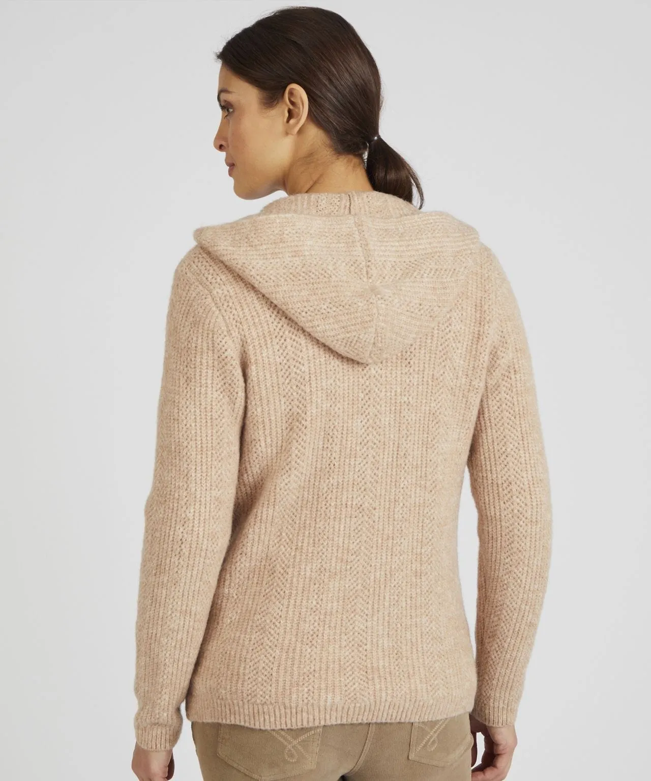 Zip-up Front Women's Cardigan